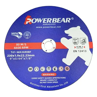 Supertynne metallskjæreskiver