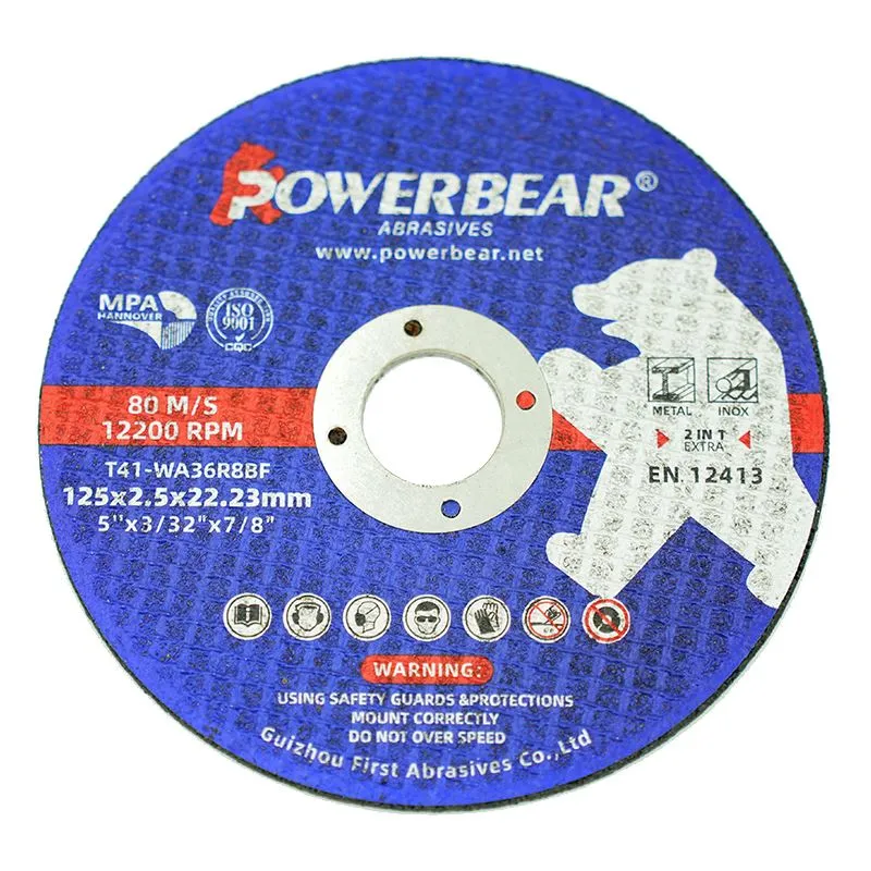 Skjæreskive for metall og inox