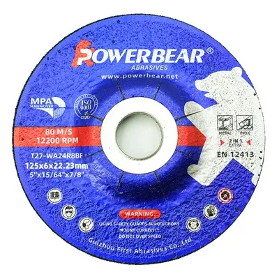 Slipeskive for metall