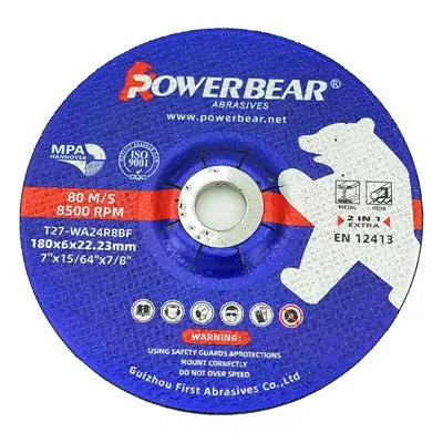 Slipeskive for rustfritt stål